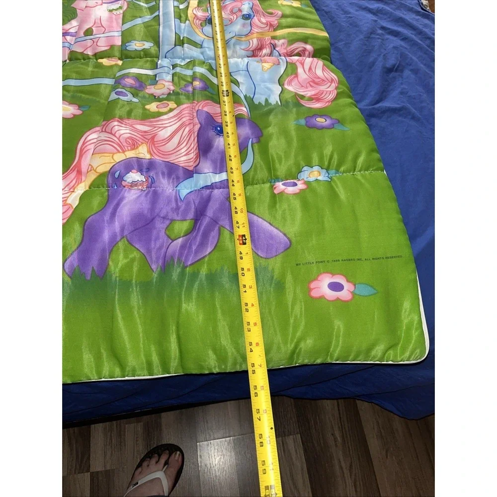 Vintage My Little Pony Maypole Sundae Best 1988 Hasbro Sleeping Bag G1 Ponies